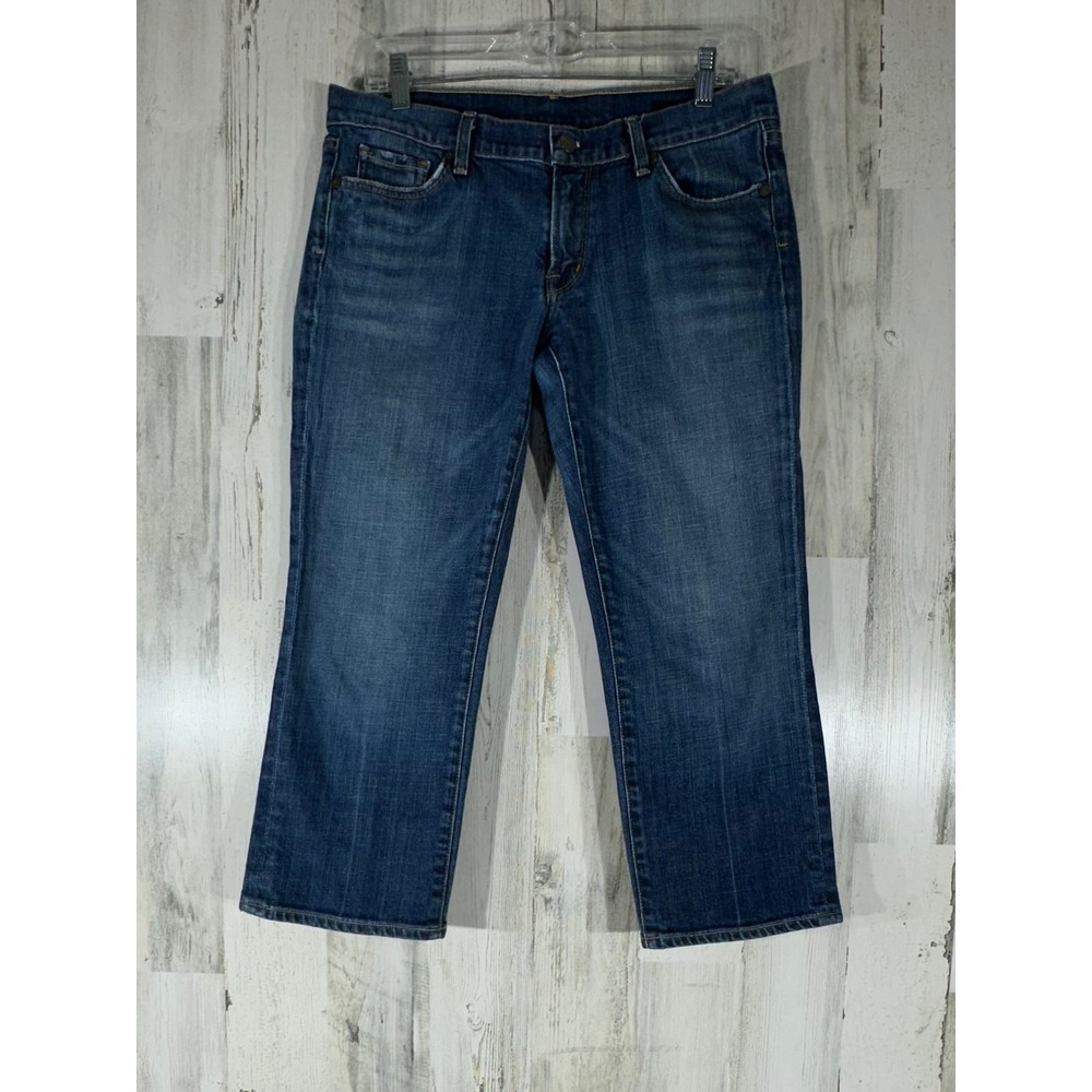Citizens of Humanity Kelly 063 Crop Jeans Womens Sz 31 (32x23) Low Rise  Stretch